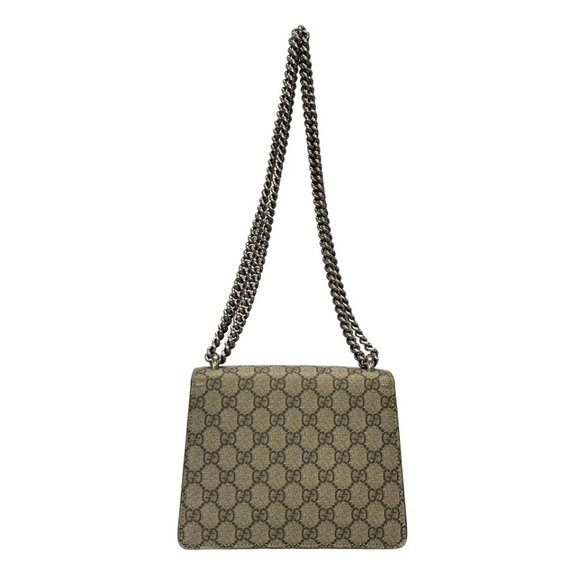 GUCCI Dionysus/GG Blooms Beige Ebony Red PVC Suede Shoulder Bag 632-080925 - Picture 2 of 14